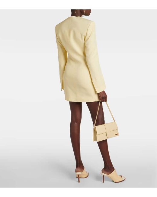 Jacquemus Natural Minikleid La Robe Cubo