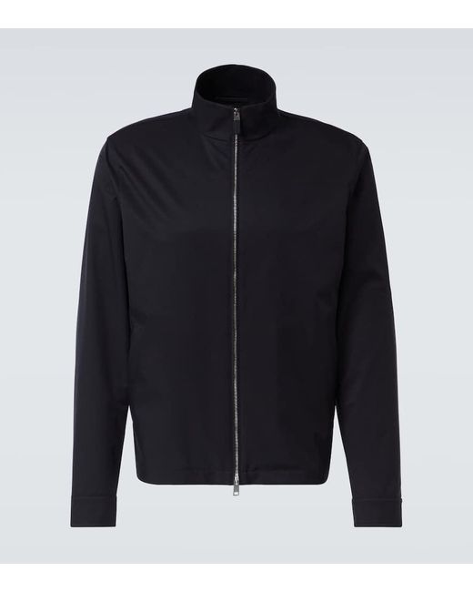 Zegna Blue Motorin 100Cc Technical Blouson for men