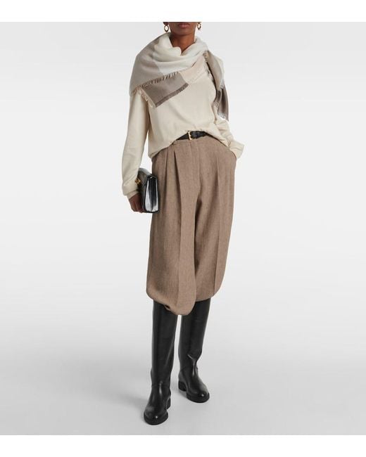 Polo Ice Wish De Algodon Loro Piana de color White