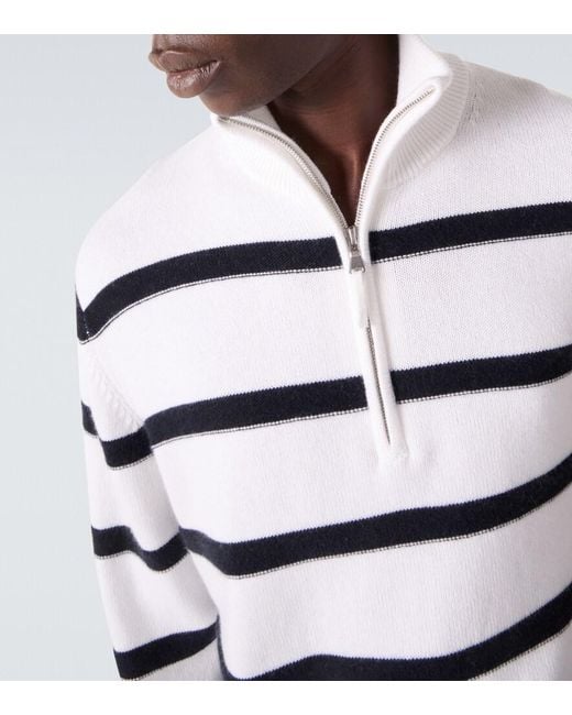 Pullover di Allude in White da Uomo