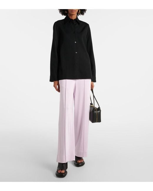 Pantalon Ample Jil Sander en coloris Pink