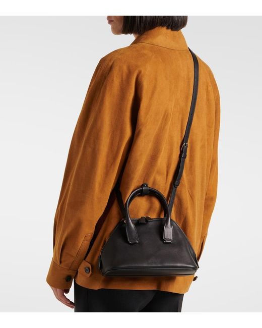 Borsa A Spalla Devon Mini di The Row in Black