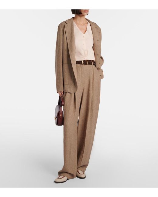 Chaleco Milly De Ramio Loro Piana de color Natural