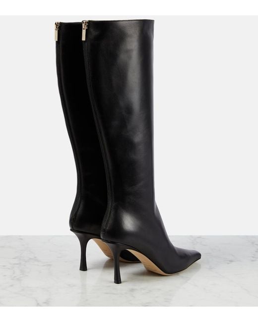 Stivali Agathe 85 di Jimmy Choo in Black