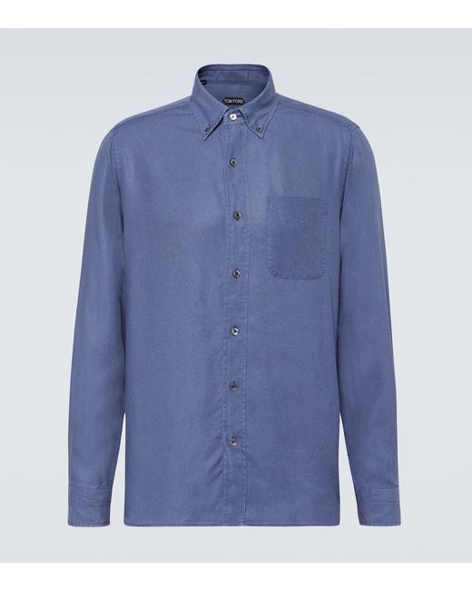 Camisa Leisure Tom Ford de hombre de color Blue