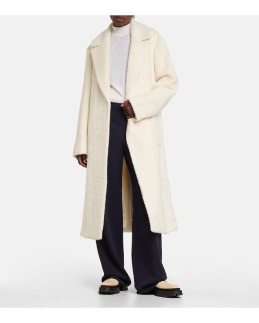 joseph wool blend coat