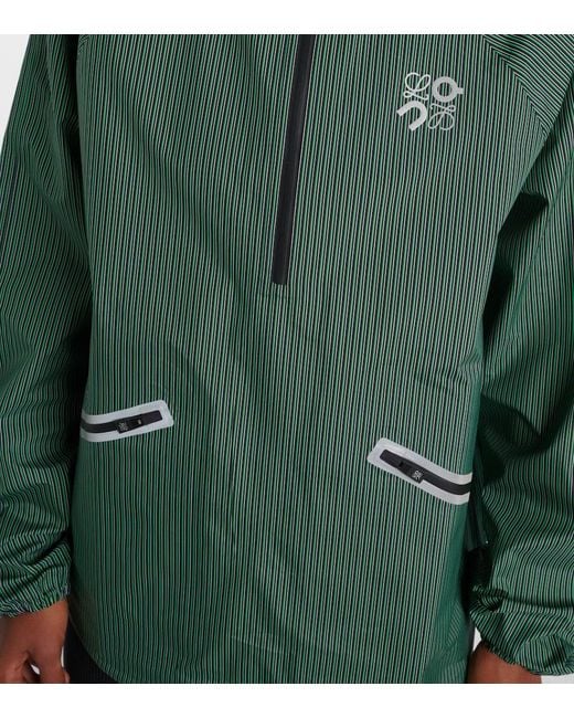 Loewe Green X On Storm Anorak Jacket