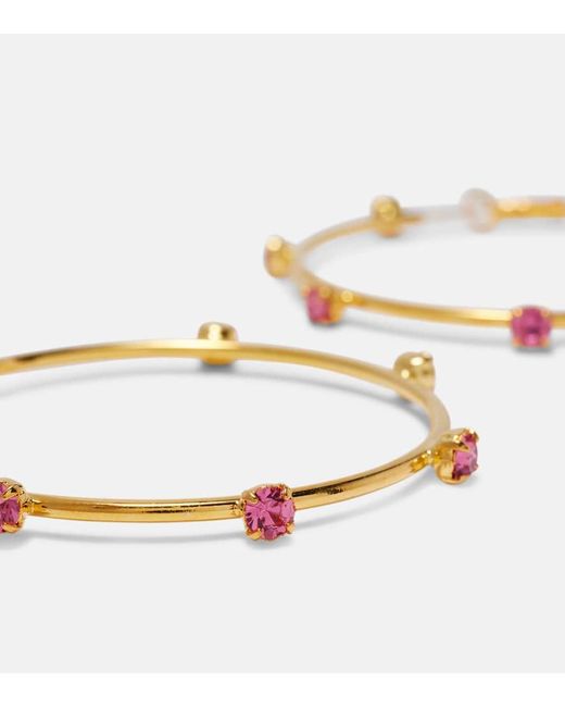 Boucles D'Oreilles En Plaque Or A Ornements Magda Butrym en coloris Metallic