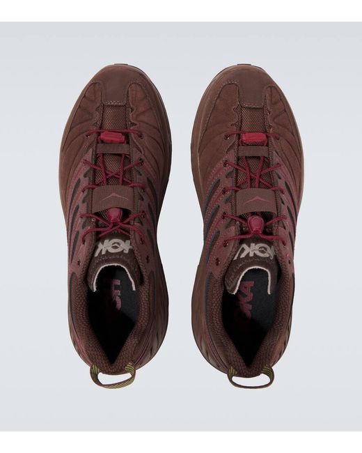 Hoka One One Brown Stinson Evo Og Sneakers for men
