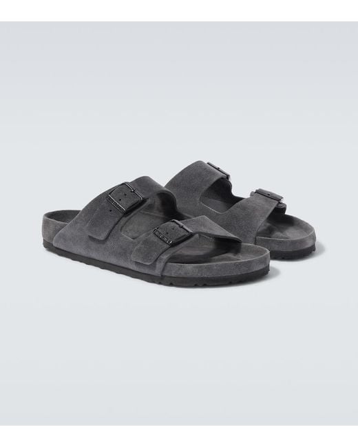 Sandales Arizona En Daim Birkenstock pour homme en coloris Black
