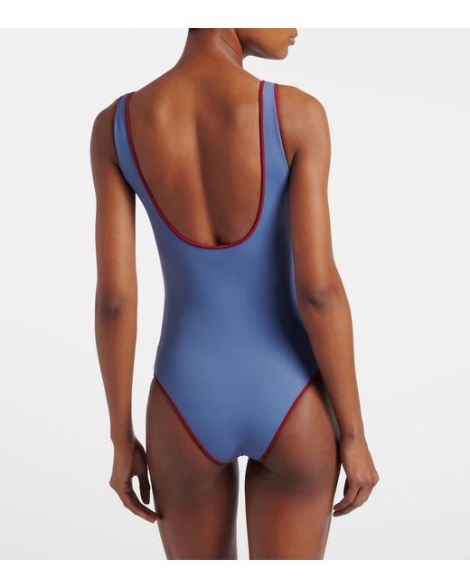 Prada Blue Jersey Swimsuit