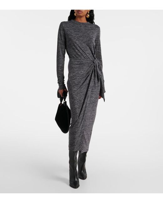 Vestido Midi Lisy Isabel Marant de color Gray