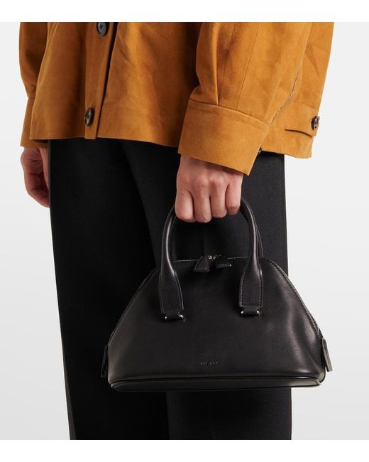 Borsa A Spalla Devon Mini di The Row in Black