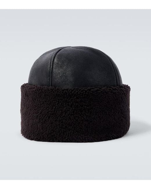 Sombrero Blizzard De Piel Y Borrego Our Legacy de hombre de color Black