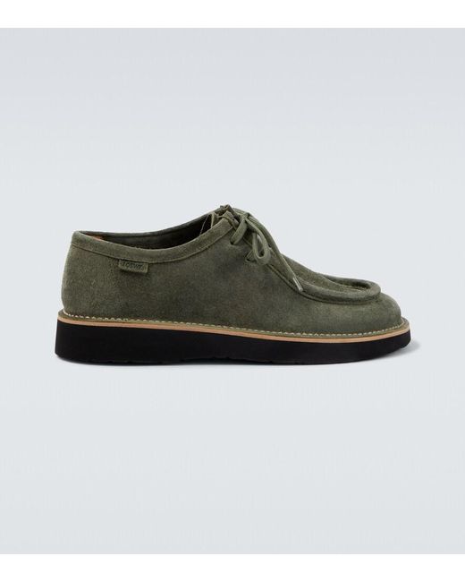 Loewe Desert Boots Faro Aus Veloursleder in Green für Herren