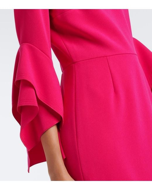 Roksanda Pink Cady Gown