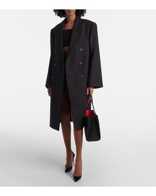 Christian Louboutin Black Cabata Small Leather Tote Bag