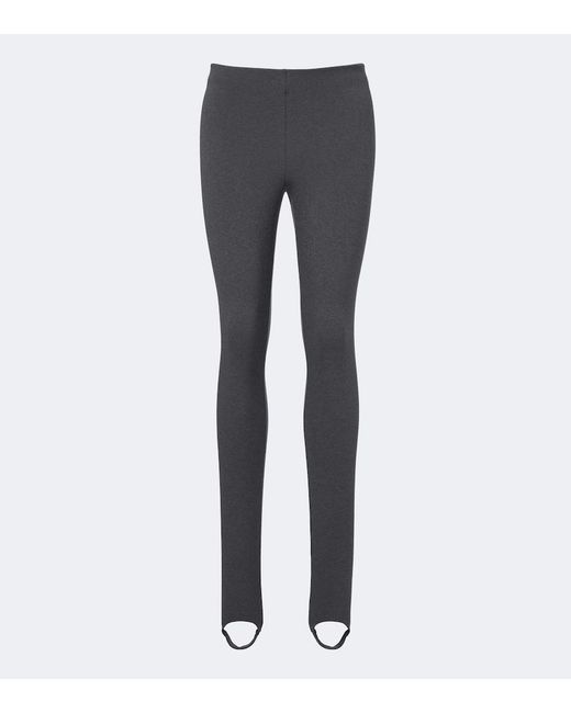 TOVE Gray Soreena Stirrup Leggings
