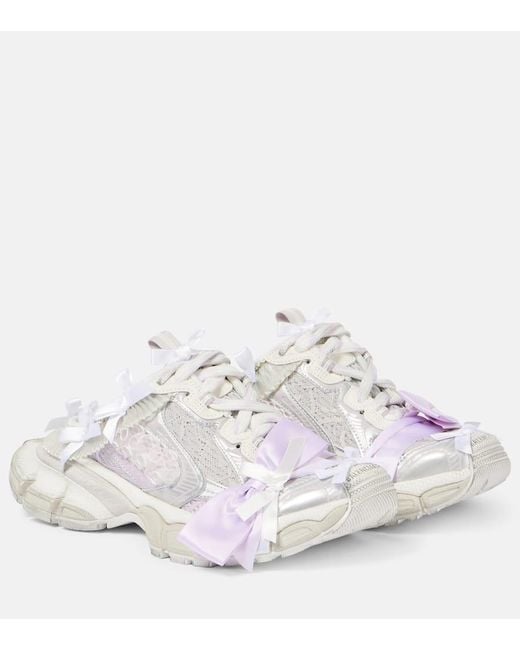 Balenciaga White Slippers 3Xl