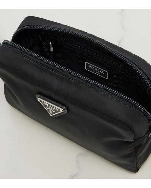 Prada Black Etui Micro Aus Re-Nylon
