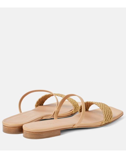 Malone Souliers Natural Frida 10 Woven Sandals