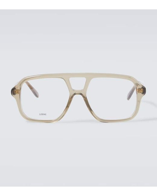 Loewe Metallic Slim Glasses for men