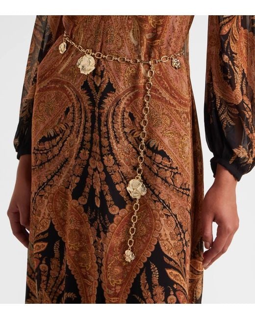 Zimmermann White Radiate Chain Belt