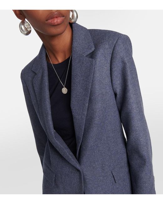 Joseph Blue Joaquim Wool-Blend Blazer