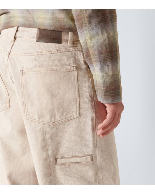 Our Legacy Natural Fatigue Cut Wide-leg Jeans for men