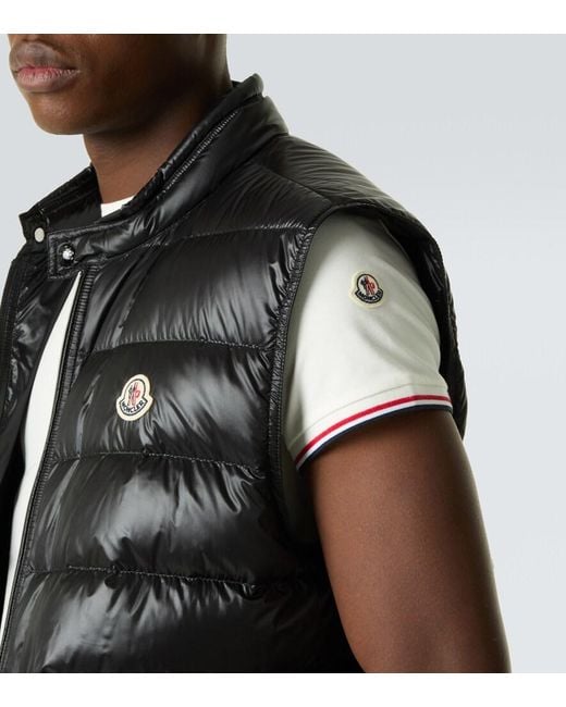 Moncler White Cotton-Blend Jersey T-Shirt for men