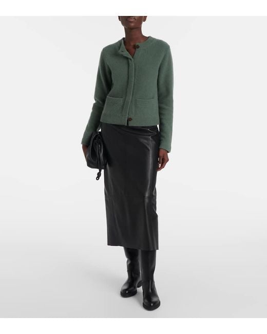 Chaqueta Shrunken Boiled De Punto Vince de color Green