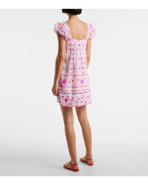 Abito Corto di Juliet Dunn in Pink