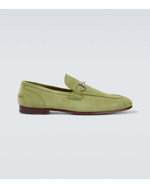 Gucci Green Jordaan Loafer for men