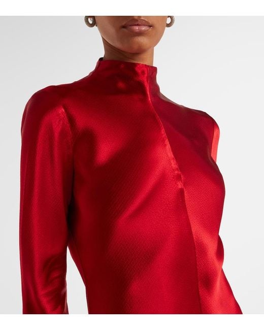 FFORME Red Maxikleid Mila