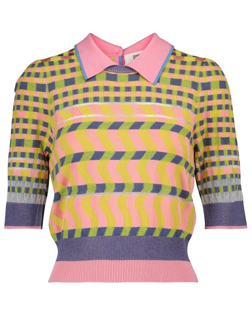 Diane von Furstenberg Multicolor Jenny Knit Sweater