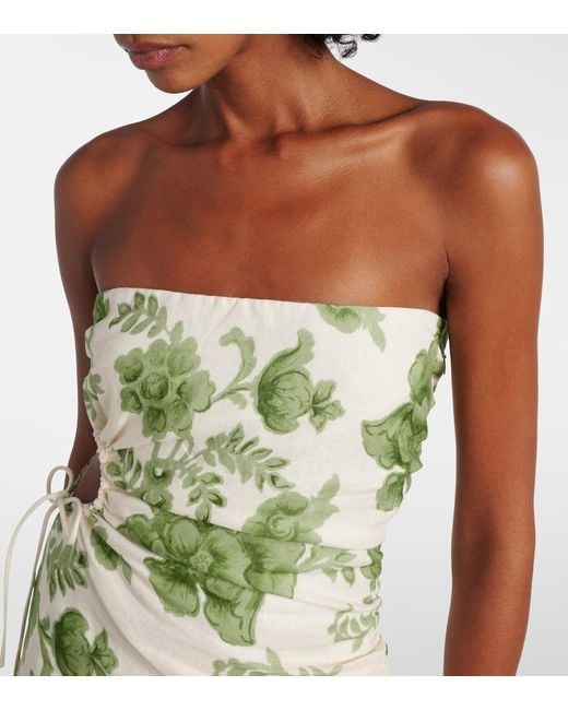 Abito Midi Gardella di Sir in Green