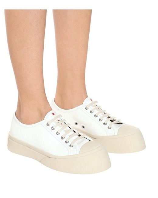 Marni White "Pablo" Sneakers