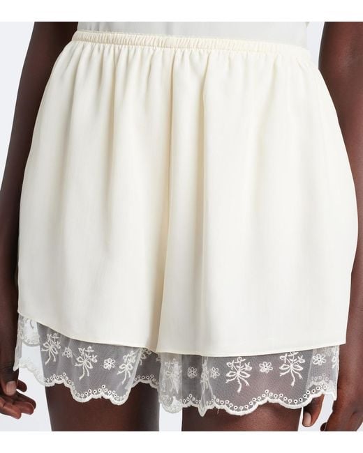 Shorts di Simone Rocha in White