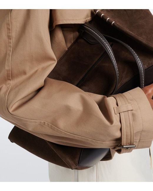 J.W. Anderson Natural Cropped Cotton Trench Coat