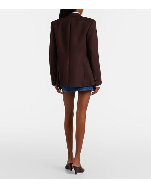 SLVRLAKE Denim Blue Micro Denim Miniskirt