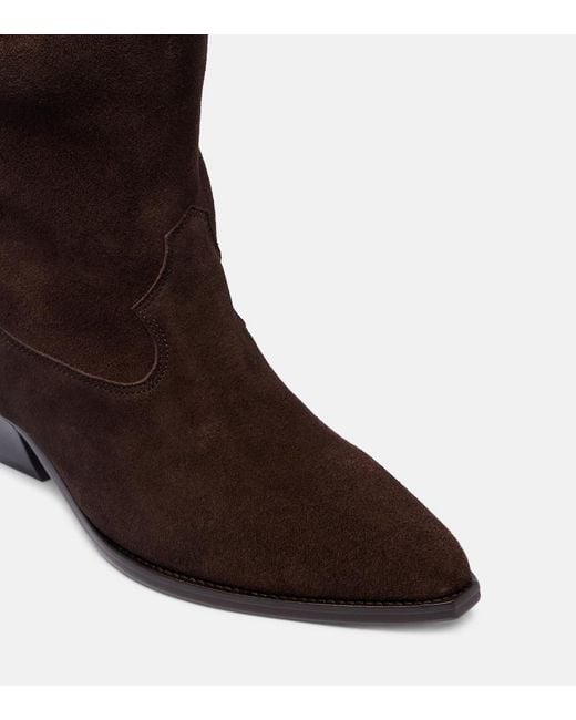 Isabel Marant Brown Duerto Suede Ankle Boots