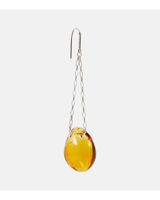 Isabel Marant Yellow Bubble Drop Earrings