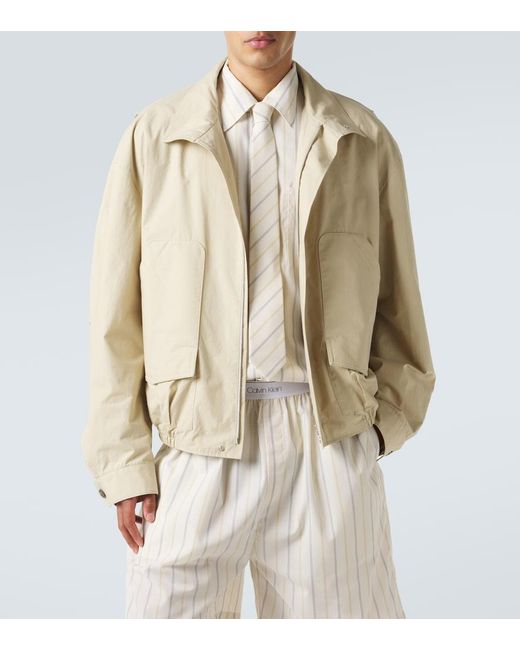 Calvin Klein Natural Donald Cotton Blouson Jacket for men
