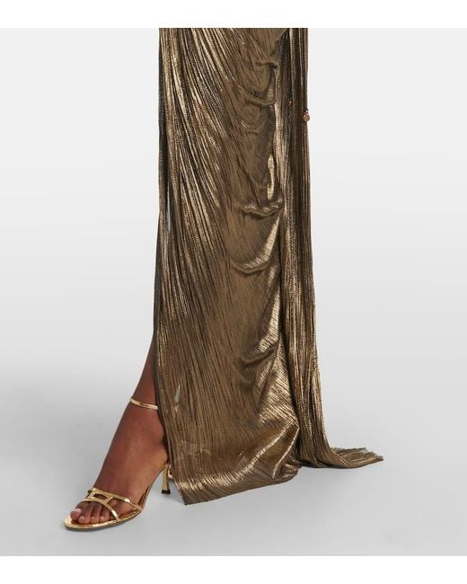 Robe Longue Bustier Alessandra En Soie Maria Lucia Hohan en coloris Green