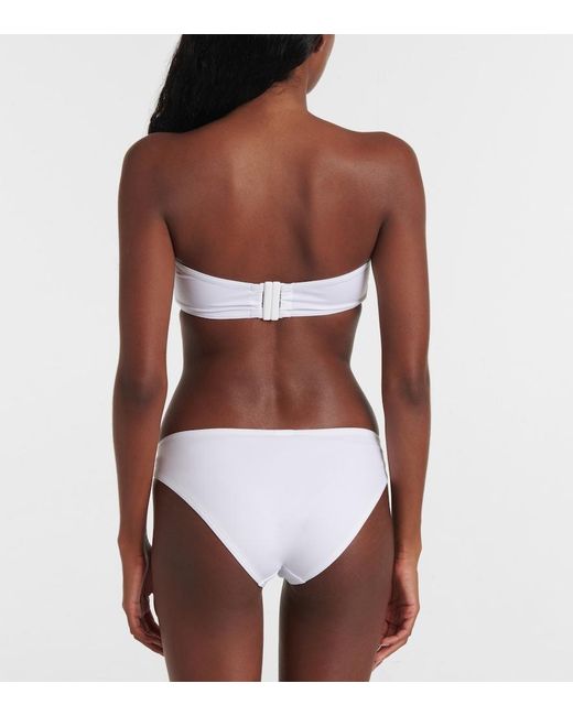 Eres White Cavale Bikini Bottoms