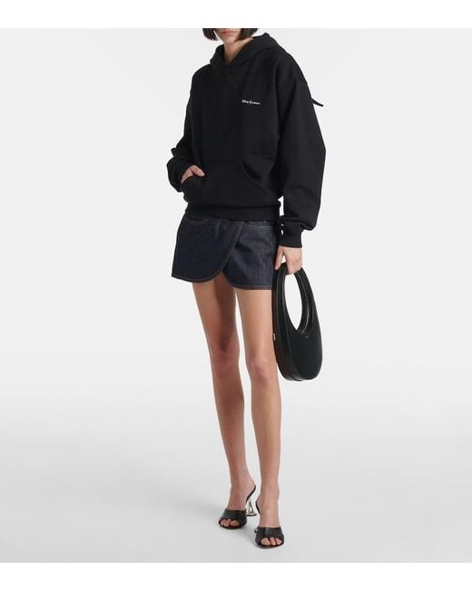 Coperni Black X Disney Maleficent Cotton-Blend Hoodie