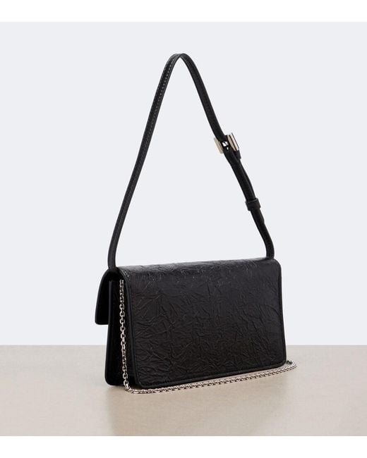 Fendi Black Mini Leather Shoulder Bag