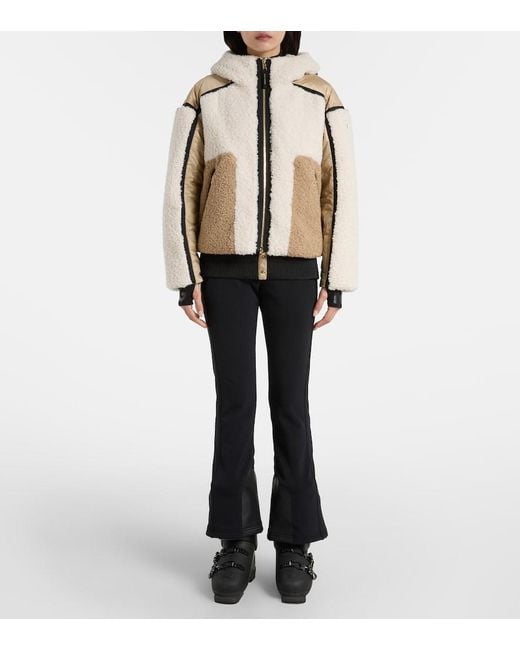 Bogner Natural Korad Hooded Down Ski Jacket