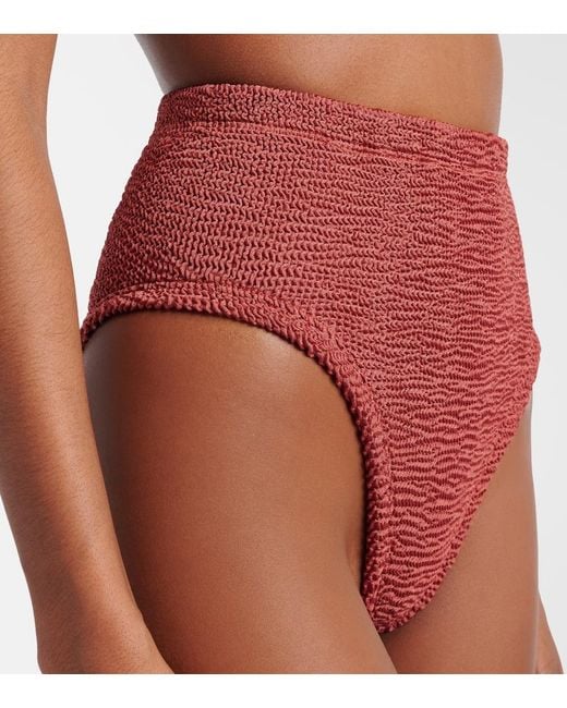 Hunza G Red Nadine Bikini