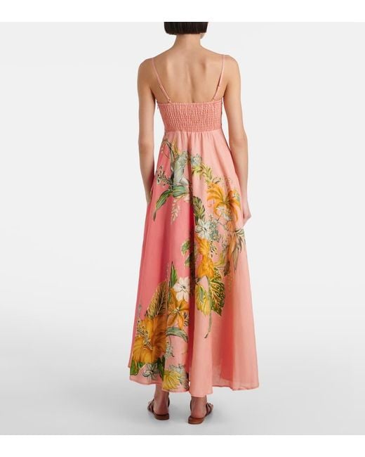 Abito Lungo di ALÉMAIS in Red